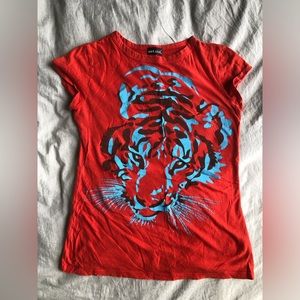 Wet Seal Graphic Tiger Tee